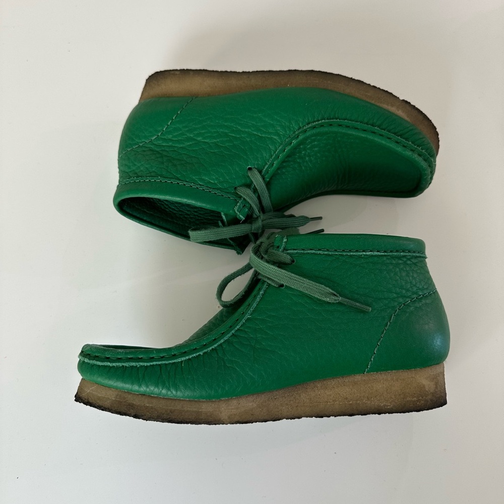 Clark’s green Scarpa wallabees - Picture 3 of 8